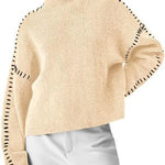 Nia Cozy Sweater in Beige