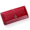 Women's Bag – Bifold Leather Wallet in Red