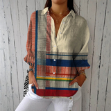 Women's Shirt with Artistic Motif