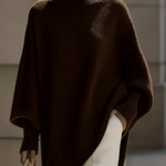 Women's Soft Cozy Sweater in Coffee