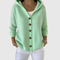 Women's Elegant Cardigan in Green