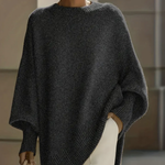 Women's Soft Cozy Sweater in Dark Gray
