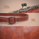 Lily Vintage Leather Handbag, photo 5