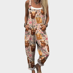 Ella Comfortable printed jumpsuit in Multicoloured