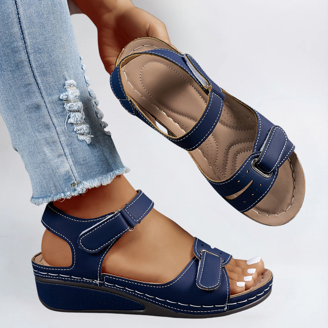 Margot Comfort Flex Sandals in Blue