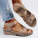 Margot Comfort Flex Sandals in Khaki
