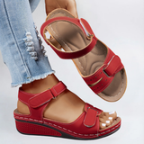 Margot Comfort Flex Sandals in Red