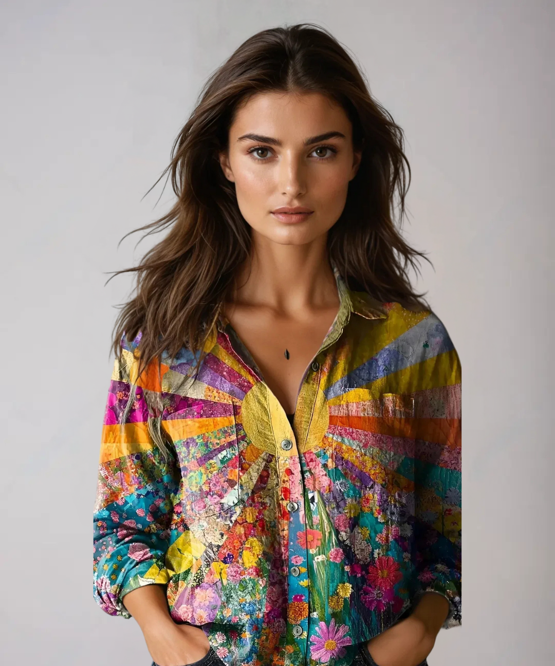 Women's Luminous Sunflower Top