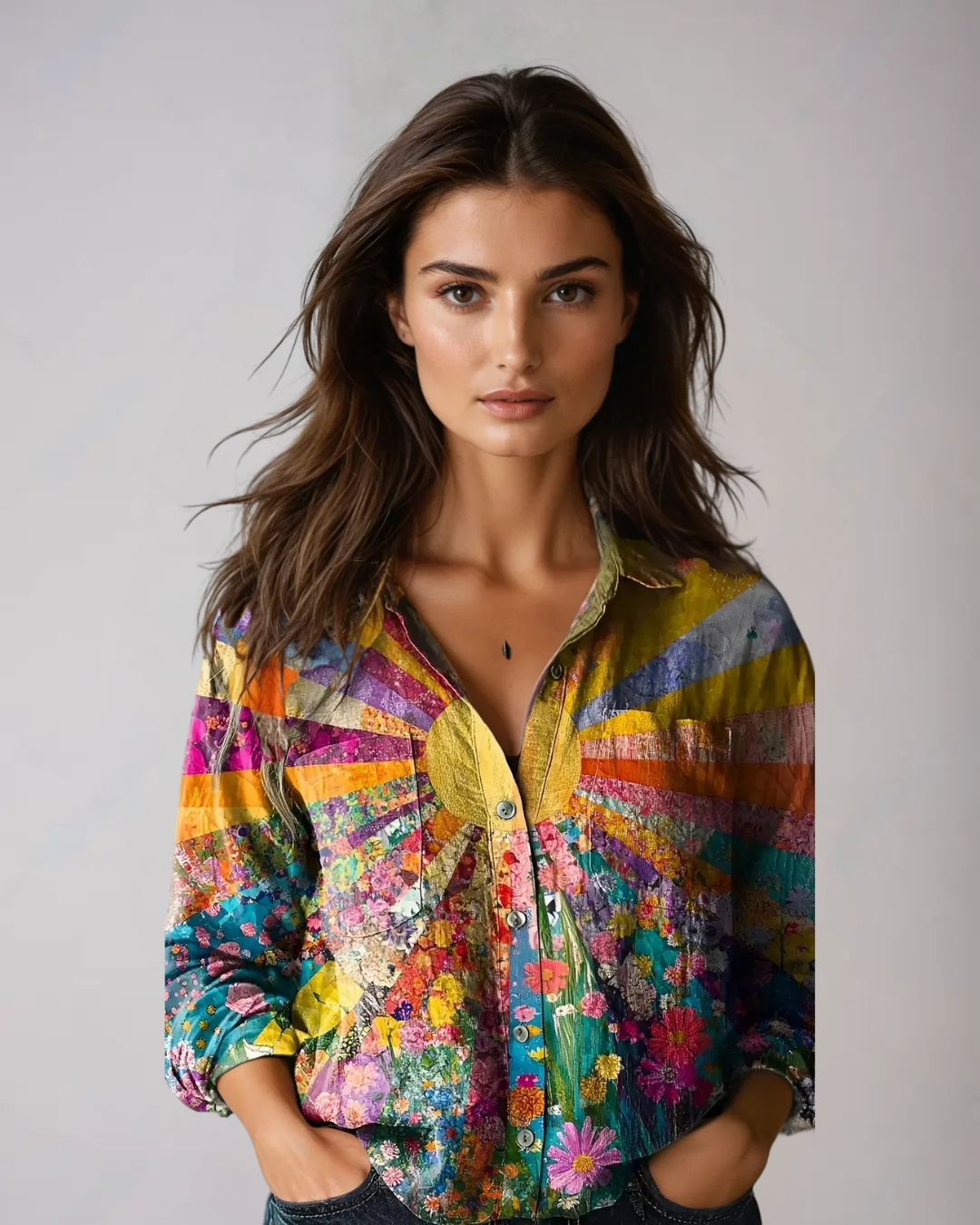 Women's Luminous Sunflower Top