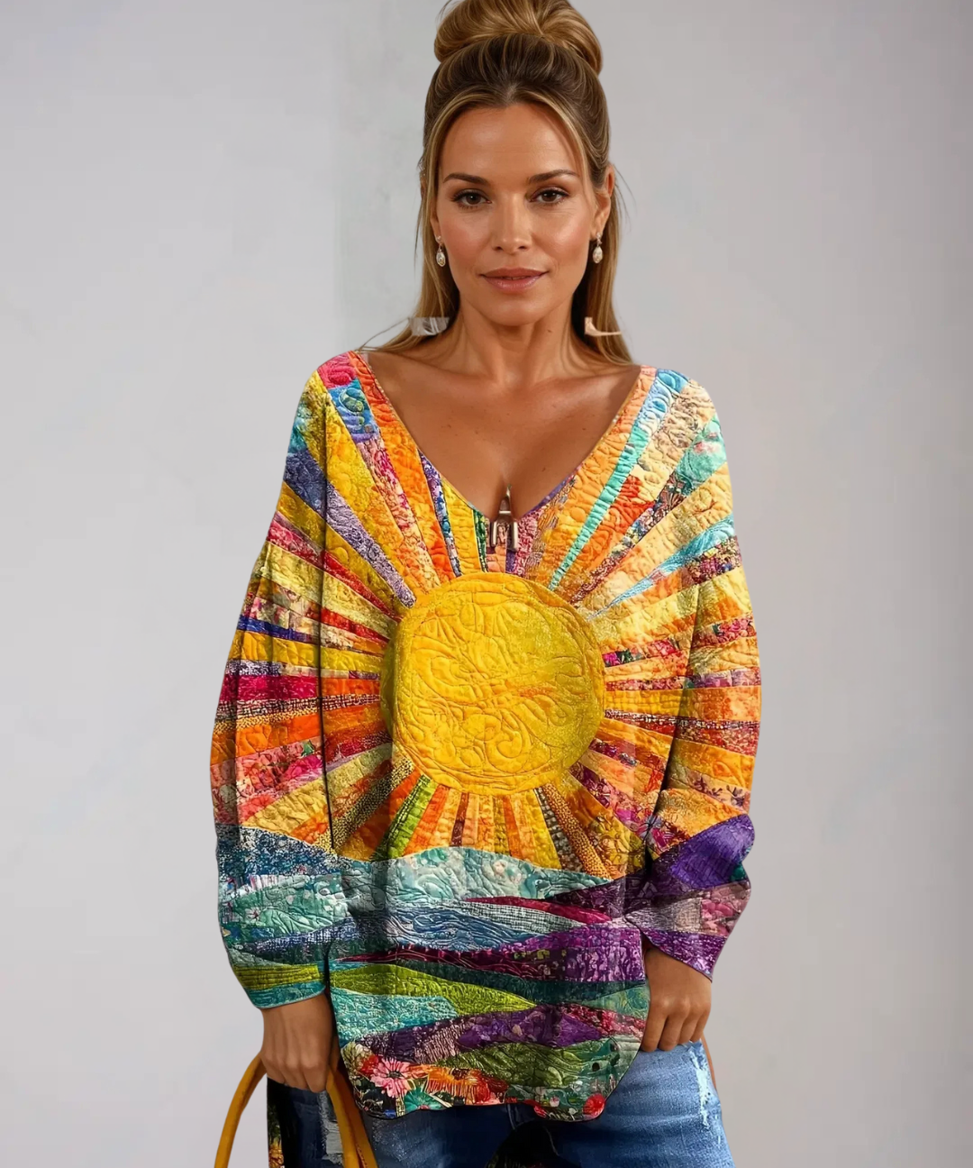 Women's Vibrant and Cheerful Blouse