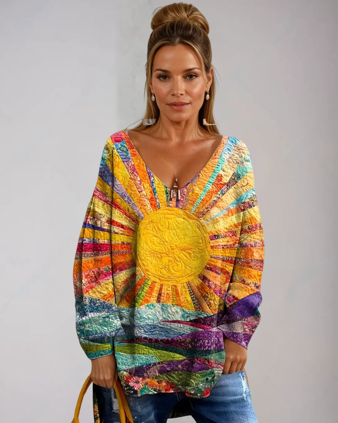 Women's Vibrant and Cheerful Blouse