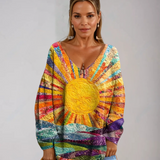 Women's Vibrant and Cheerful Blouse