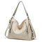 Women's Elegant Flap Handbag in White