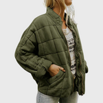 Women's Olive Transitional Jacket in Khaki