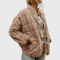 Women's Olive Transitional Jacket in Beige