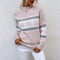 Women's Classic Icelandic Vintage Sweaters in Pink