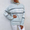 Women's Classic Icelandic Vintage Sweaters in Sky Blue