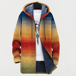 Women's Sunset-Gradient Hooded Cardigan, photo 2