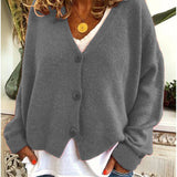 Shannon Knit Cardigan in Gray