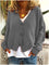 Shannon Knit Cardigan in Gray