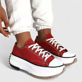 Kelly Comfortable Sneakers in Red