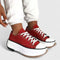 Kelly Comfortable Sneakers in Red