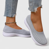 Odara Comfort Slip-Ons Sneakers in Gray