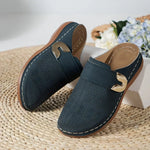 Janella Comfort Sandals in Navy Blue