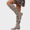 Women's Tall Boots – Sonia in Dark Beige
