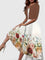 Chantal Elegant Midi Dress in Coffee