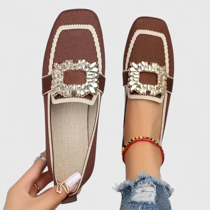 Maylora Comfort Loafers in Brown