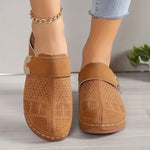 Janella Comfort Sandals in Light Brown