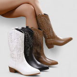 Women's Embroidered Cowboy Boots, photo 4