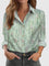 Women's Elegant Blouse – Avery in Green