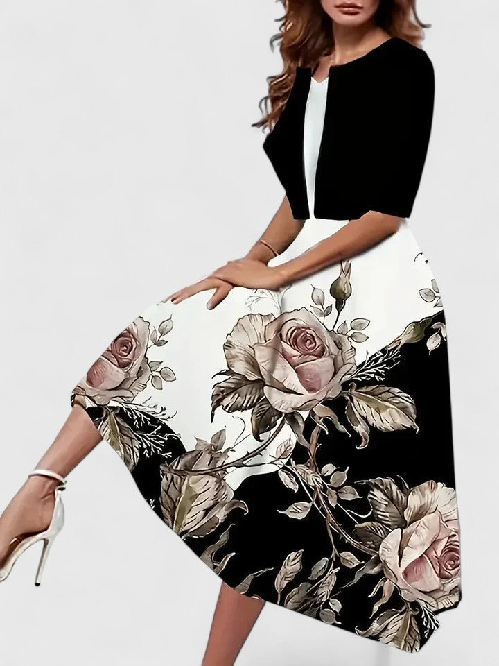 Chantal Elegant Midi Dress, photo 9