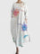 Women's Stylish Midi Dress in Flower 1