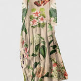 Women's Stylish Midi Dress in Flower 6
