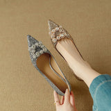 Women's Glitter Pumps with Crystal Buckle, photo 21