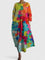 Women's Stylish Midi Dress in Flower 3