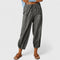 Women's Elegant Wide-Leg Pants in Dark Grey
