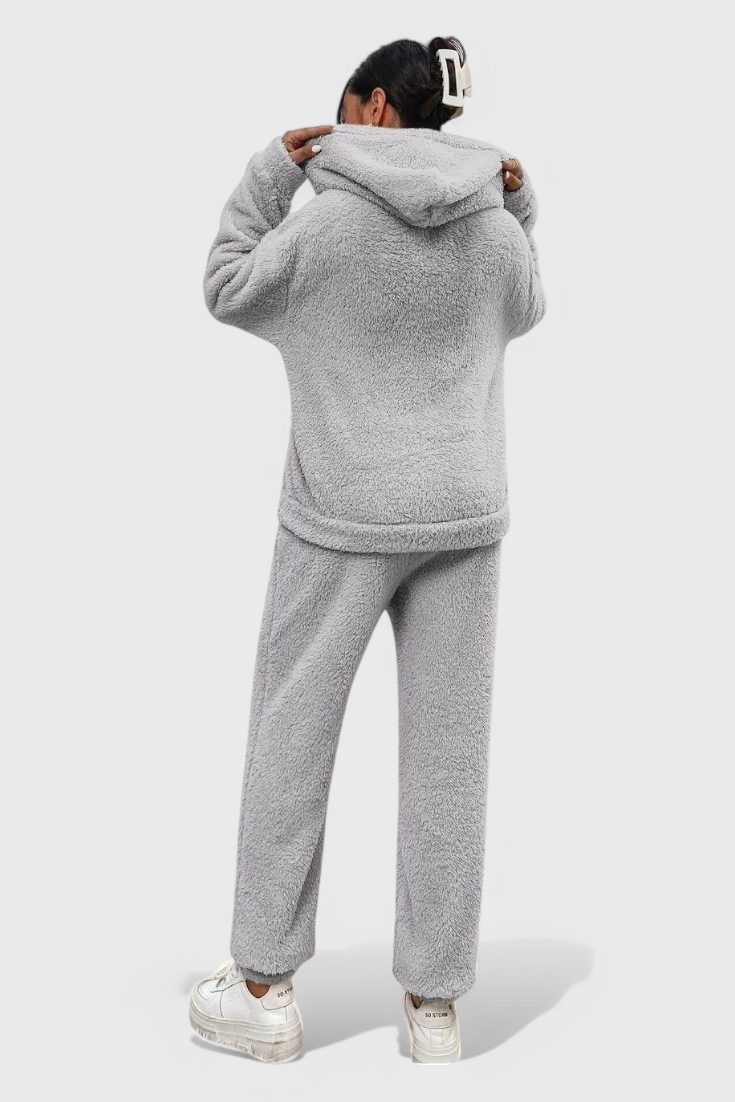 Women's Teddy Fleece Two-Piece Set, photo 6