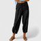 Women's Elegant Wide-Leg Pants in Black