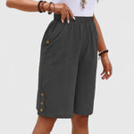 Women's Comfortable Shorts in Dark Gray