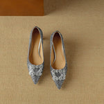 Women's Glitter Pumps with Crystal Buckle, photo 19