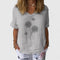 Women's Elegant Summer Blouse – Oakley in Gray