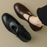 Women's Wingtip T-Strap Mary Janes, photo 3