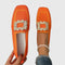 Maylora Comfort Loafers in Orange