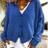 Shannon Knit Cardigan in Blue
