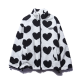 Women's Reversible Heart-Pattern Coat, photo 6