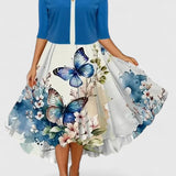 Chantal Elegant Midi Dress, photo 7